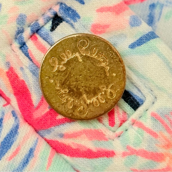 Cotton Skort Lilly Pulitzer Sea To Shining Sea Fireworks Madison Size Medium - Picture 10 of 10